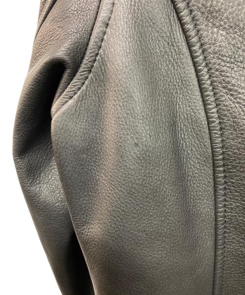 Freeclom（フリークロム）Freeclom (フリークロム) レザートラッカージャケット ブラック サイズ:40の古着・服飾アイテム