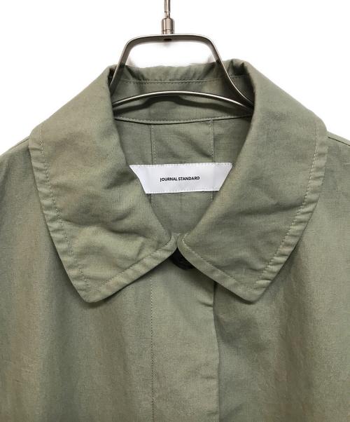 JOURNAL STANDARD（ジャーナルスタンダード）JOURNAL STANDARD (ジャーナルスタンダード) ハイカウントワイドステンカラーコート オリーブ サイズ:SIZE Freeの古着・服飾アイテム