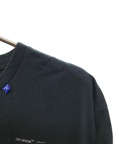 OFFWHITE（オフホワイト）OFFWHITE (オフホワイト) 19AW UNFINISHED S/S OVER TEE ブラック サイズ:Mの古着・服飾アイテム