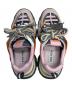 中古・古着 Steve Madden (スティーブマデン) Kingdom ボリュームソールダブルレースアップスニーカー ベージュ×ピンク サイズ:24cm：5000円