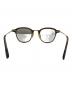 中古・古着 OG×Oliver Goldsmith (オージー・バイ・オリバー・ゴールドスミス) 伊達眼鏡 ブラウン サイズ:46□23-145：13000円