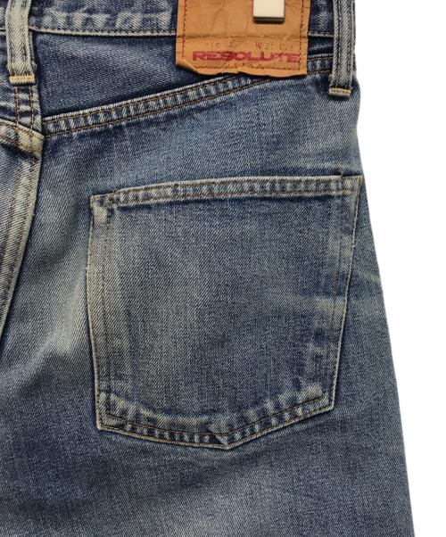 RESOLUTE（リゾルト）RESOLUTE (リゾルト) 710デニムパンツ ブルー サイズ:SIZE 78.5cm (W31)の古着・服飾アイテム