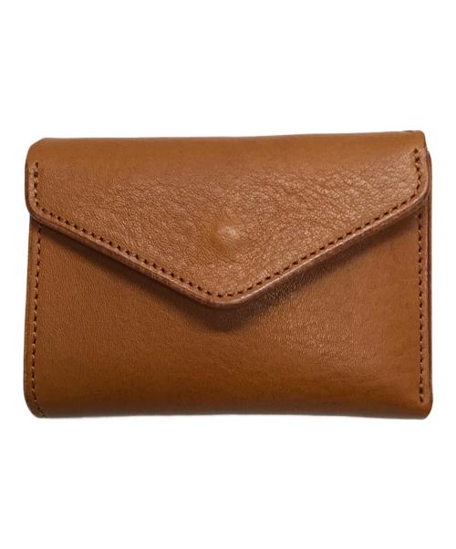 cramp（クランプ）cramp (クランプ) イタリアンシュリンクレザーコンパクトウォレット ブラウン サイズ:-の古着・服飾アイテム