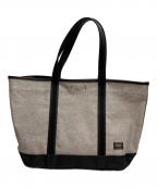 PORTER GIRLポーターガール）の古着「BOYFRIEND TOTE」｜グレー