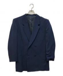 Y's for men WORK SHOP（ワイズフォーメンワイズワークショップ）の古着「ダブルジャケット」｜ネイビー