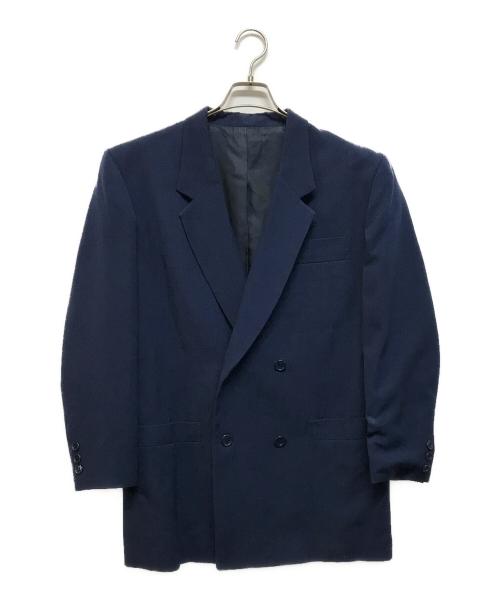 Y's for men WORK SHOP（ワイズフォーメンワイズワークショップ）Y's for men WORK SHOP (ワイズフォーメンワイズワークショップ) ダブルジャケット ネイビー サイズ:-の古着・服飾アイテム