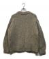 KAGURE (カグレ) アラン柄パッチワークニット ベージュ サイズ:SIZE Free：9000円