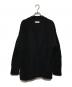 KAGURE（カグレ）の古着「アルパカ混カーディガン」｜ブラック