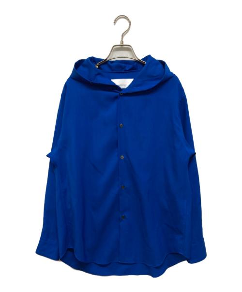 OVERCOAT（オーバーコート）OVERCOAT (オーバーコート) ドロップショルダートップウィズフード ブルー サイズ:SIZE 00の古着・服飾アイテム