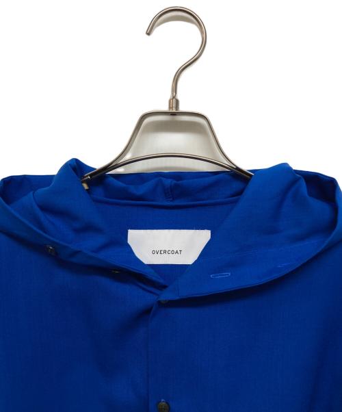 OVERCOAT（オーバーコート）OVERCOAT (オーバーコート) ドロップショルダートップウィズフード ブルー サイズ:SIZE 00の古着・服飾アイテム