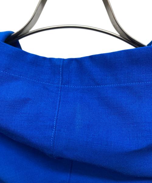 OVERCOAT（オーバーコート）OVERCOAT (オーバーコート) ドロップショルダートップウィズフード ブルー サイズ:SIZE 00の古着・服飾アイテム