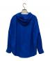 OVERCOAT (オーバーコート) ドロップショルダートップウィズフード ブルー サイズ:SIZE 00：15000円