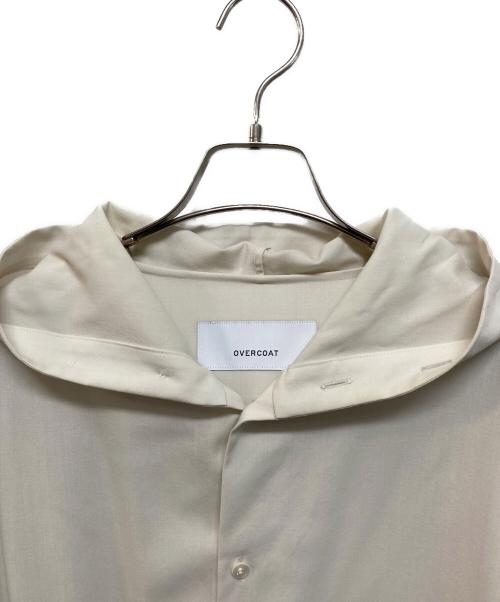 OVERCOAT（オーバーコート）OVERCOAT (オーバーコート) ドロップショルダートップウィズフード アイボリー サイズ:SIZE 00の古着・服飾アイテム