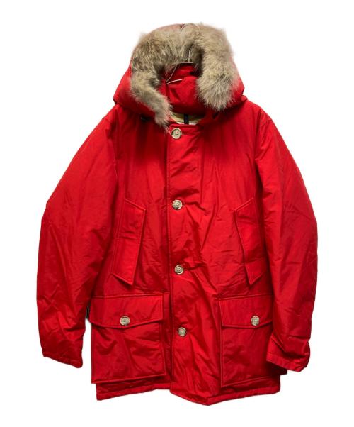 WOOLRICH（ウールリッチ）WOOLRICH (ウールリッチ) NEW ARCTIC PARKA レッド サイズ:Lの古着・服飾アイテム