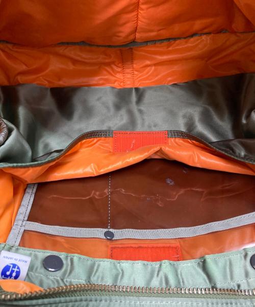 PORTER（ポーター）PORTER (ポーター) タンカー 2wayヘルメットバッグ セージグリーンの古着・服飾アイテム