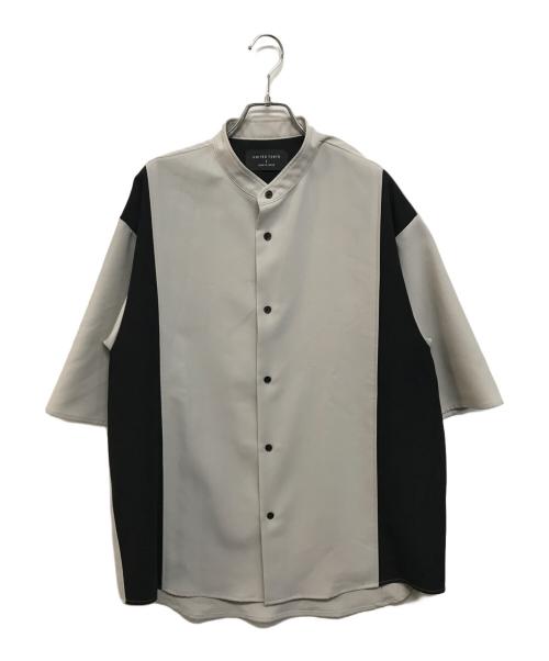 UNITED TOKYO（ユナイテッドトーキョー）UNITED TOKYO (ユナイテッドトーキョー) ストレッチツイルバンドカラーシャツ ベージュ サイズ:2の古着・服飾アイテム