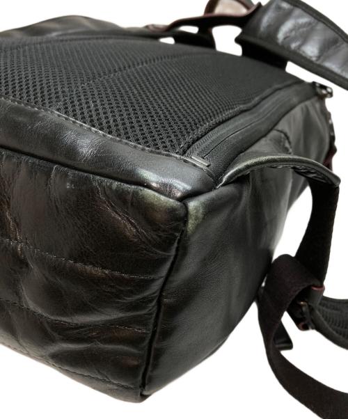 F.T by FUJITAKA（エフティー バイ フジタカ）F.T by FUJITAKA (エフティー バイ フジタカ) ホークレザーリュック ブラックの古着・服飾アイテム