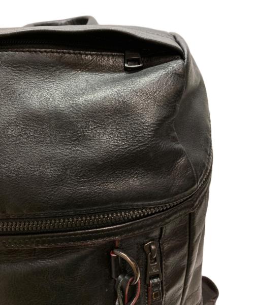 F.T by FUJITAKA（エフティー バイ フジタカ）F.T by FUJITAKA (エフティー バイ フジタカ) ホークレザーリュック ブラックの古着・服飾アイテム