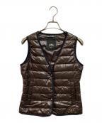 TATRASタトラス）の古着「DELIZIAダウンベスト」｜ブラウン