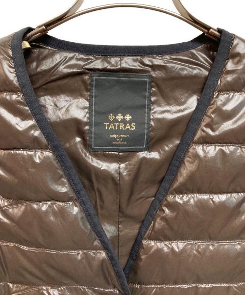 TATRAS（タトラス）TATRAS (タトラス) DELIZIAダウンベスト ブラウン サイズ:01の古着・服飾アイテム