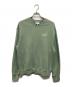 MAISON KITSUNE（メゾンキツネ）の古着「ハンドライティングコンフォートスウェットシャツ」｜グリーン