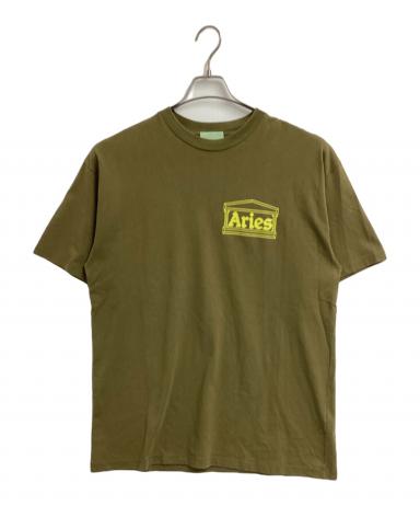 中古・古着通販】ARIES (アリーズ) Temple T-Shirt カーキ サイズ:L