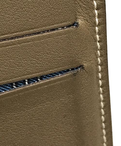 HERMES（エルメス）HERMES (エルメス) シチズンツイル コンパクト シルクインカードケース ブラウンの古着・服飾アイテム