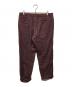 Maison Martin Margiela 10 (メゾン マルタン マルジェラ 10) 12AW シルクカシミヤブレンドドローコードスラックスパンツ レッド サイズ:L：13000円