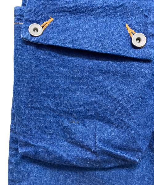 NATAL DESIGN（ネイタルデザイン）NATAL DESIGN (ネイタルデザイン) G55 Sarouel Flap Denim Pants ネイビー サイズ:32の古着・服飾アイテム