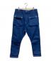 NATAL DESIGN（ネイタルデザイン）の古着「G55 Sarouel Flap Denim Pants」｜ネイビー