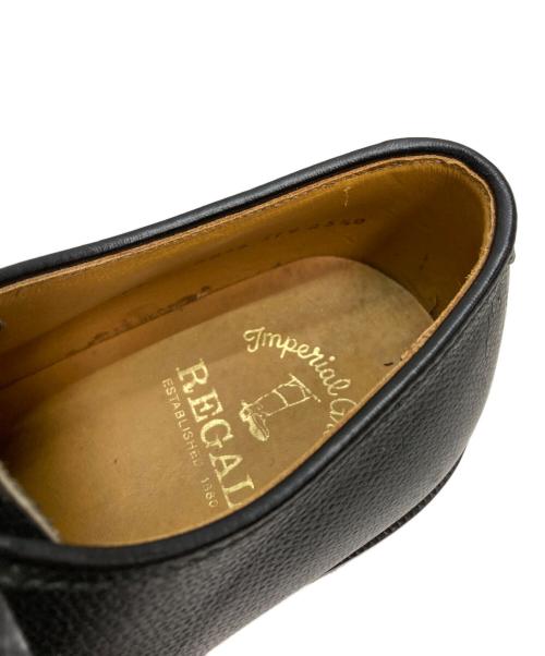 REGAL（リーガル）REGAL (リーガル) プレーントゥシューズ ブラック サイズ:25 1/2の古着・服飾アイテム