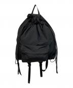 Simone Rocha×H&Mシモーネ ロシャ×エイチアンドエム）の古着「ラージナイロンリュックサック」｜ブラック