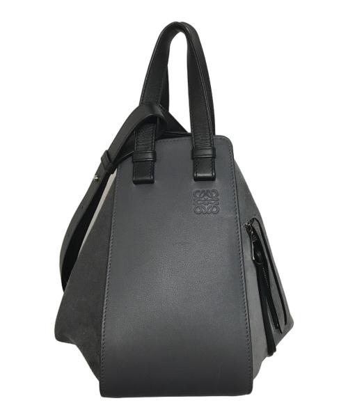 LOEWE（ロエベ）LOEWE (ロエベ) ハンモックバッグ スモール (カーフ＆スエード) グレーの古着・服飾アイテム