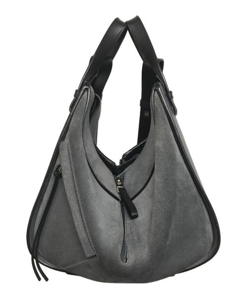 LOEWE（ロエベ）LOEWE (ロエベ) ハンモックバッグ スモール (カーフ＆スエード) グレーの古着・服飾アイテム