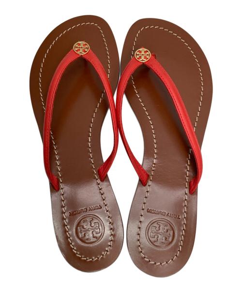 TORY BURCH（トリーバーチ）TORY BURCH (トリーバーチ) ビーチサンダル ピンク サイズ:7Mの古着・服飾アイテム