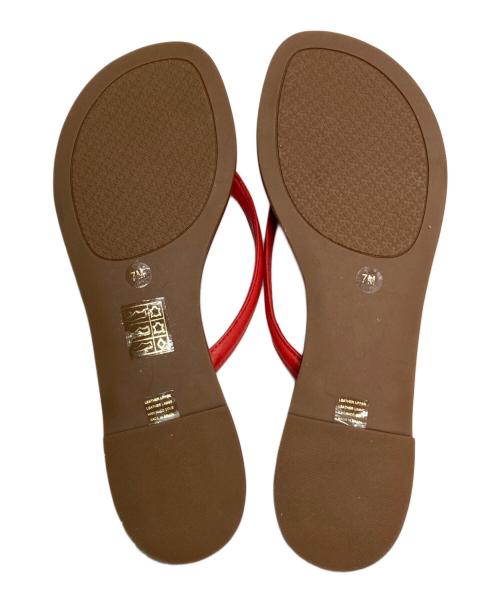 TORY BURCH（トリーバーチ）TORY BURCH (トリーバーチ) ビーチサンダル ピンク サイズ:7Mの古着・服飾アイテム