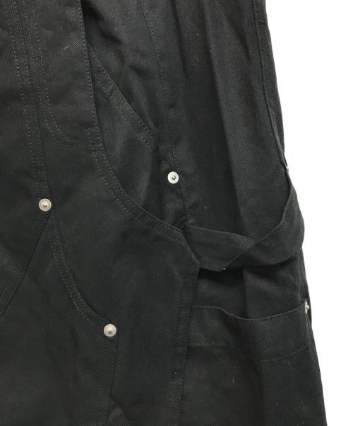 KEISUKEYOSHIDA（ケイスケヨシダ）KEISUKEYOSHIDA (ケイスケヨシダ) double knee skirt ブラック サイズ:Fの古着・服飾アイテム