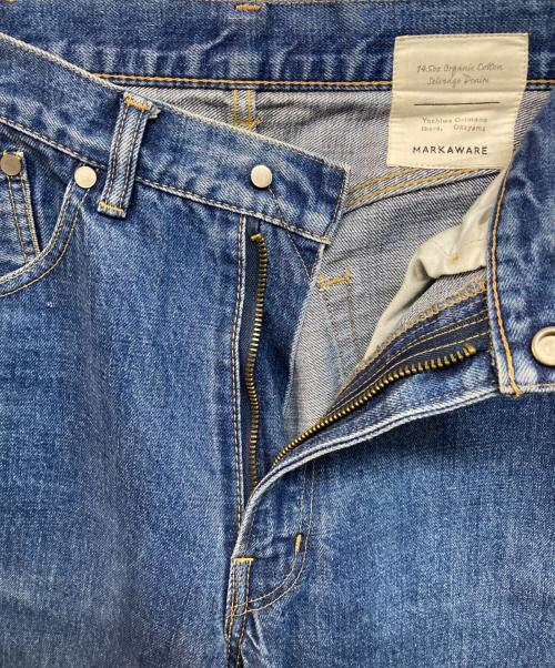 MARKAWARE（マーカウェア）MARKAWARE (マーカウェア) BUGGY JEANS ブルー サイズ:1の古着・服飾アイテム