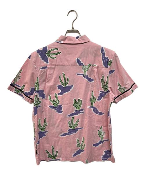 stussy（ステューシー）stussy (ステューシー) 半袖シャツ ピンク サイズ:Mの古着・服飾アイテム