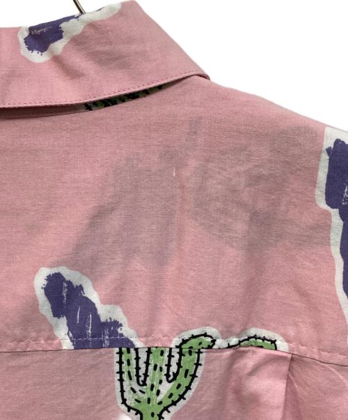 stussy（ステューシー）stussy (ステューシー) 半袖シャツ ピンク サイズ:Mの古着・服飾アイテム