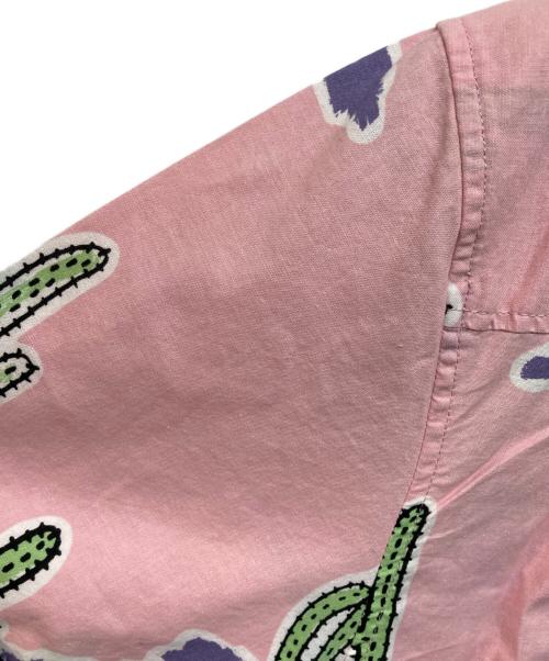 stussy（ステューシー）stussy (ステューシー) 半袖シャツ ピンク サイズ:Mの古着・服飾アイテム
