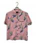stussy（ステューシー）の古着「半袖シャツ」｜ピンク