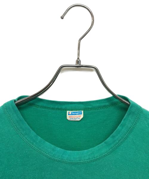Champion（チャンピオン）Champion (チャンピオン) Tシャツ グリーン サイズ:Mの古着・服飾アイテム