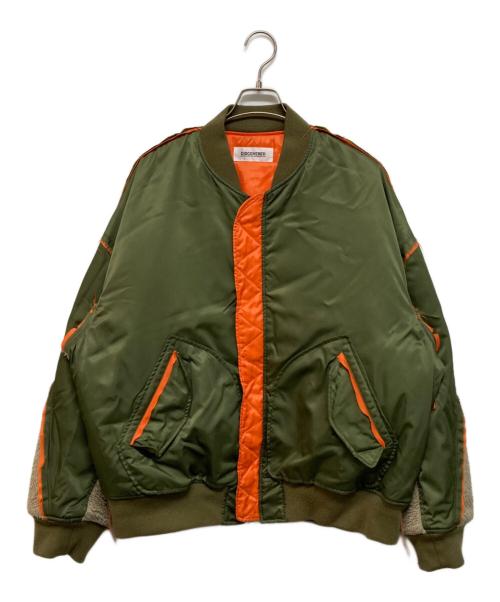 DISCOVERED（ディスカバード）DISCOVERED (ディスカバード) BOA SLEEVE MA-1 オリーブ サイズ:SIZE 3の古着・服飾アイテム