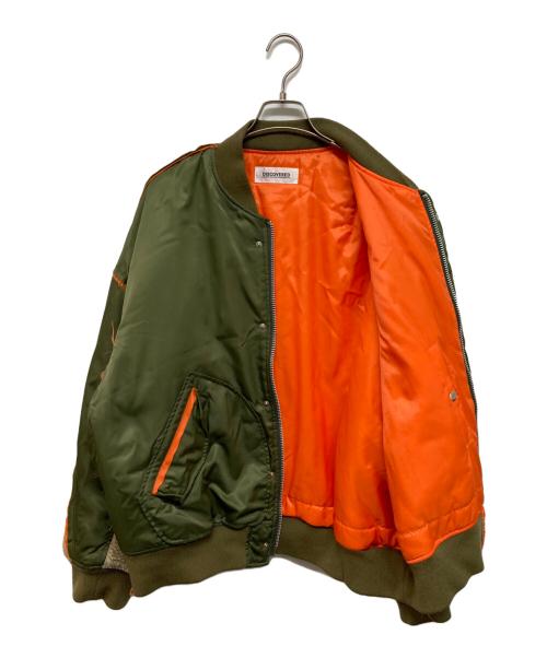 DISCOVERED（ディスカバード）DISCOVERED (ディスカバード) BOA SLEEVE MA-1 オリーブ サイズ:SIZE 3の古着・服飾アイテム