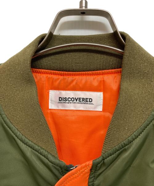 DISCOVERED（ディスカバード）DISCOVERED (ディスカバード) BOA SLEEVE MA-1 オリーブ サイズ:SIZE 3の古着・服飾アイテム