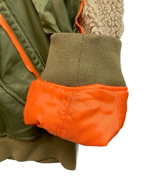 DISCOVERED（ディスカバード）DISCOVERED (ディスカバード) BOA SLEEVE MA-1 オリーブ サイズ:SIZE 3の古着・服飾アイテム