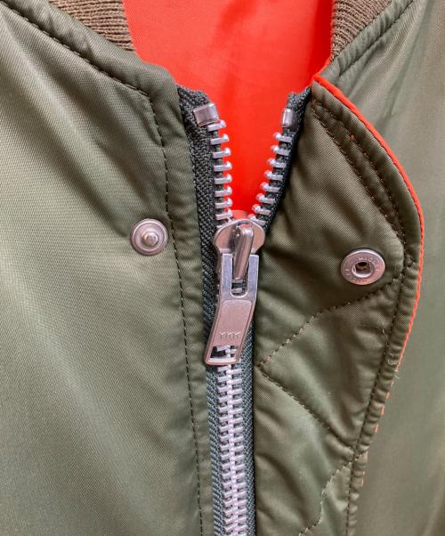 DISCOVERED（ディスカバード）DISCOVERED (ディスカバード) BOA SLEEVE MA-1 オリーブ サイズ:SIZE 3の古着・服飾アイテム