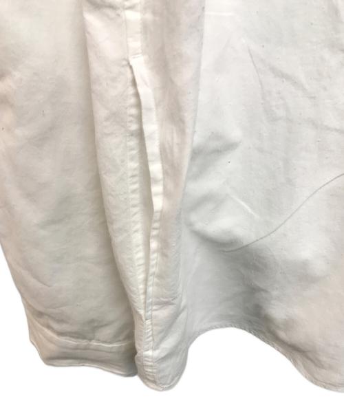 YAECA（ヤエカ）YAECA (ヤエカ) COMFORT SHIRT EXTRA WIDE ホワイト サイズ:Mの古着・服飾アイテム