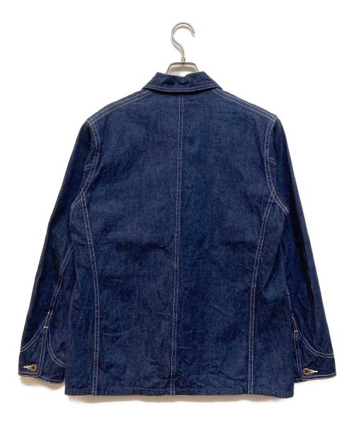 HEADLIGHT（ヘッドライト）HEADLIGHT (ヘッドライト) 10oz. BLUE DENIM WW II WORK COAT インディゴ サイズ:Mの古着・服飾アイテム